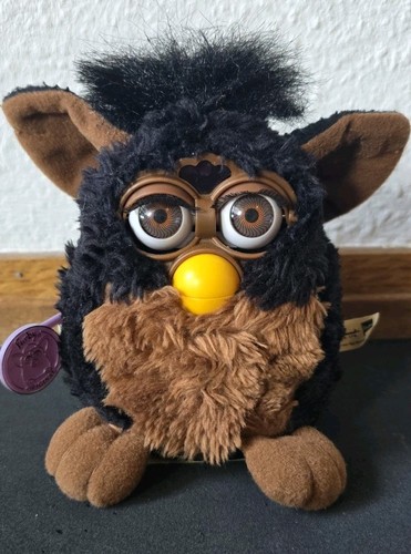 Furby tiger 1998 - schwarz, braun