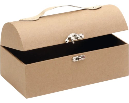 Handkoffer pappe 22x11x11 - pappe,