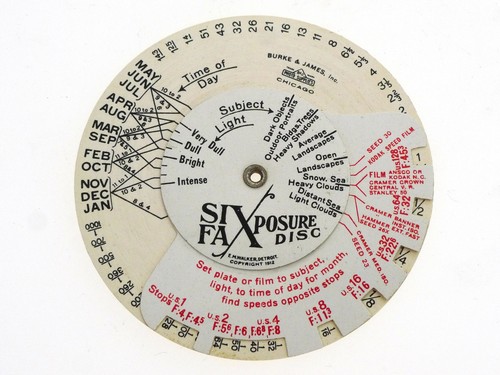Six fax exposure disc 1912 - ©,