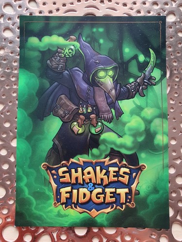 Postkarte shakes fidget - &,