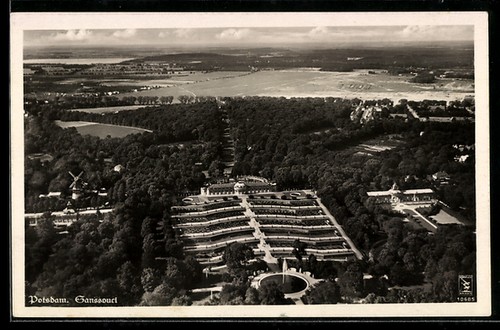 Potsdam schloss sanssouci - schloss,