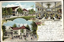 Litho Kohlsdorf Wurgwitz Freital in Sachsen ?, Gasthof, Innenansicht - 4211082