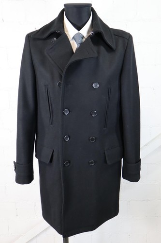 Schwarzer mantel 50 m - schwarzer,