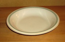 Hutschenreuther Hohenberg  1 Suppenteller, elfenbeinfarben, grün, gelb