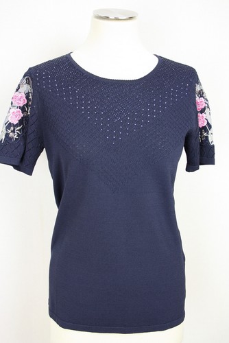 Damen pullover oberteil - damen, blau
