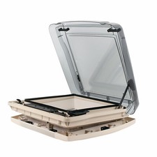 Remis Remitop Vario II Kurbelvariante Dachfenster Dachluke Dachhaube 40 x 40 cm