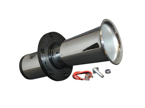 Oldtimer horn verchromt v - horn, 12