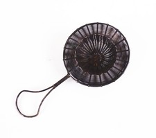 Altes Teesieb Echt versilbert um 1900 Antik 