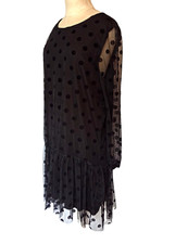 Elegantes Kleid Tunika Schwarz