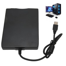 USB-Floppy-Laufwerk extern - Für 720KB/1,44MB Disketten, kompakt