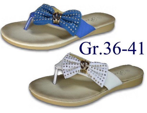 Damen zehentrenner mit strass - damen,