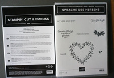 Stampin Up Stempel und Stanzen - Set  "Sprache des Herzens"