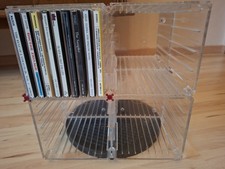 CD Aufbewahrungsbox/Karussell, Drehbar, für 72 CD's