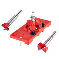 Topfband Bohrschablonen Ø 26 /  35 mm Topfloch Bohrlehre Forstnerbohrer SOTECH