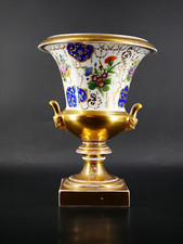 Vase Kratervase Biedermeier