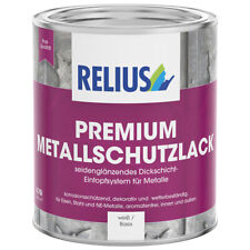 Relius Premium Metallschutzlack Korrosionsschutz Eintopfsystem Seidenglanz