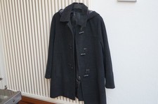 Damen Jacke Wolle Duffle Coat anthrazitgrau Knebelknöpfe