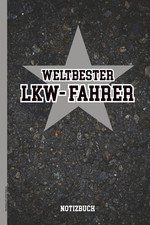 Notizbuch LKW Fahrer Berufskraftfahrer Tagebuch A5 liniert Geschenk Trucker