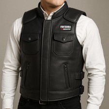 Bull Riding Lederweste -