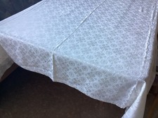 Tischdecke creme, groß...2,70 x 1,50 m