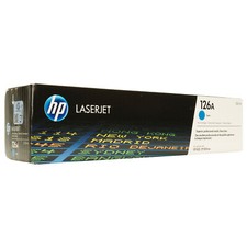 Original HP Toner 126A cyan
