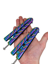 Majesty Forest® Butterfly Trainer 2 Stück - Balisong Trainingsmesser