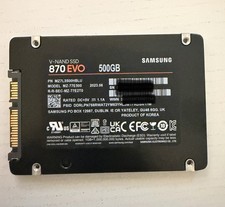 Samsung 870 EVO 500GB 2,5 Zoll SATA III Interne  SSD (MZ-77E500B/EU)