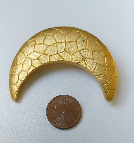 Vintage fibel brosche - -, lunula