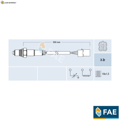 Lambdasonde 77479 für - 77479, subaru