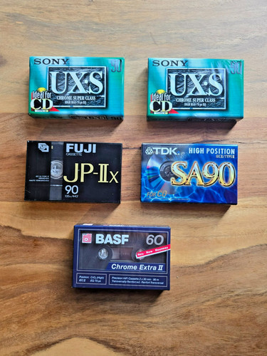 Audio kassette type neu - type,