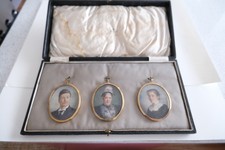 ANTIKE EDWARDIANISCHE PORTRIAT