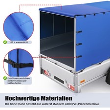 Anhängerplane Hochplane stema