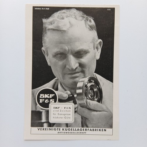 1943 skf kugellager vereinigte - skf,
