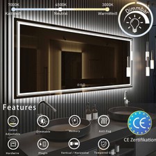 Groß BADSPIEGEL LED