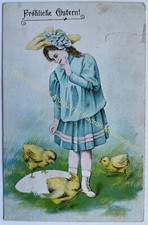 AK alte Postkarte Motiv Ostern