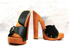 UNISEX HEELS - 2024, High Heel Pantoletten, handgefertigt, Größen 43-47