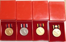 DDR Feuerwehr Satz Medaillen