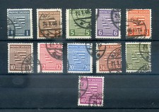 Alliierte Besetz., SBZ Sachsen, FM Wappen, Mi.-Nr. 73x-84x (0hne 80x), gest.
