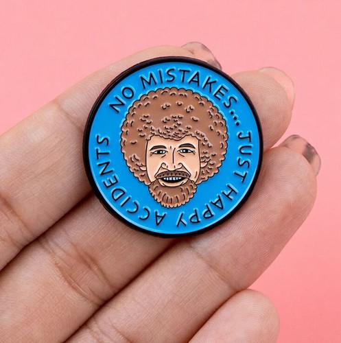 Bob ross pin ansteckpin - bob,