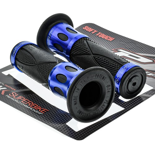 Lenkergriffe griffgummi blau - lenkergriffe,