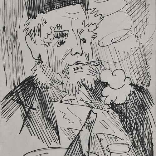Karl lotze männerbildnis - karl, mit