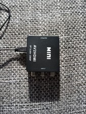 MINI AV2HDMI Adapter - RCA Chinch / Scart auf HDMI - 720p/1080p - Schnellversand