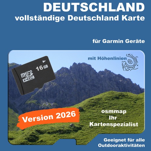 Deutschland karte topo - deutschland,