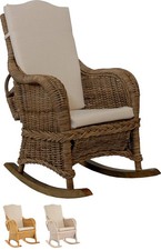 Schaukelstuhl Natur-Rattar mit