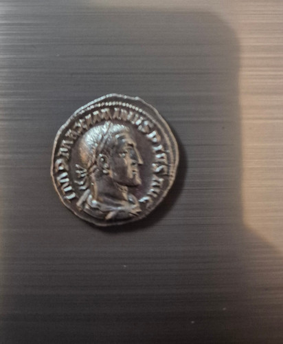 Römischer denar des maximinus - römischer,