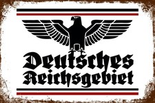 Blechschild DEUTSCHES