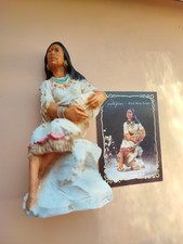 Indianer Figur - Castagna - Pocahontas - Vitrinenstück - Western - 17 cm