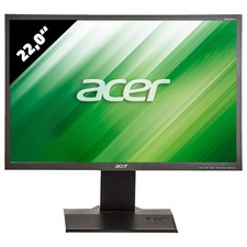 Acer B223WL 22 Zoll Monitor 1680x1050 WSXGA+ TN 5ms Schwarz Bildschirm