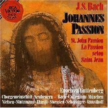 Bach johannes passion g - passion, von