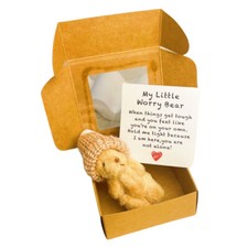 Mini Plush Teddy Bear in Box